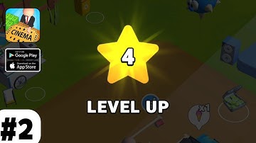 My Drive-In Cinima - gameplay walkthrough | part 2 (iOS, Android) level 4 complete