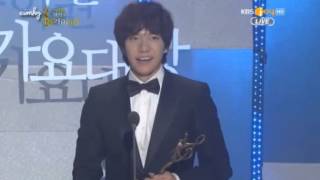 130131 Lee Seunggi Popular Award 1st place Seoul Music Award