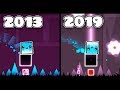 ЭВОЛЮЦИЯ УРОВНЕЙ в Geometry Dash 2.11 ?