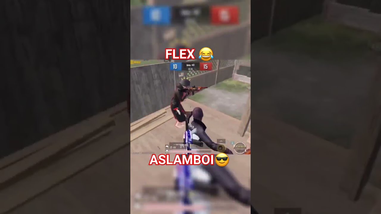 FLEX Vs ASLAMBOI Alonepubg Pubgmobile Tdm Aslamboi Flex