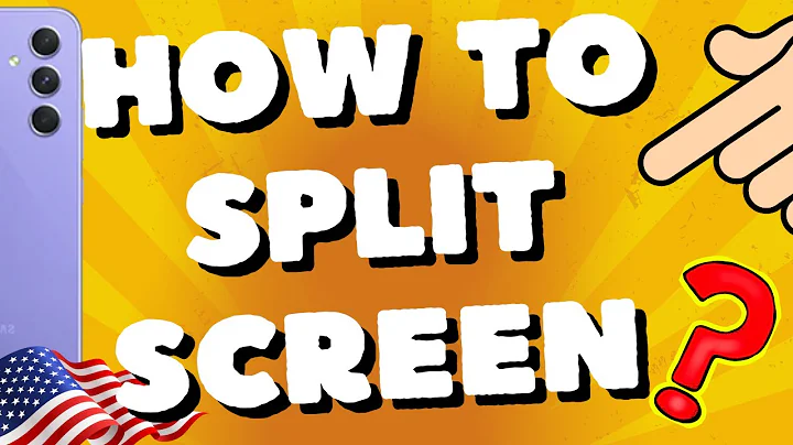 How To Split Screen In Samsung Galaxy A54 5G, A53, A52s, A55