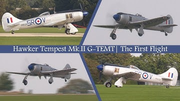EXCLUSIVE: Hawker Tempest Mk.II MW763 | The First Flight