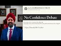 Tan Dhesi MP | THH No Confidence in Her Majesty's Gov't | Cambridge Union (1/6)