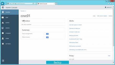 Commvault v11 - Virtual Server Protection