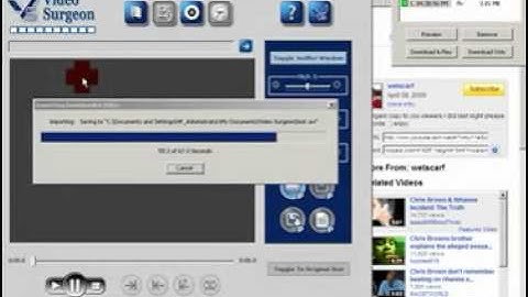 Video Surgeon - Downloading a Video