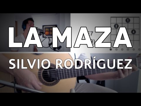 La Maza ACORDES (Silvio Rodriguez) tutorial en acústica : ENCHUFA LA  GUITARRA