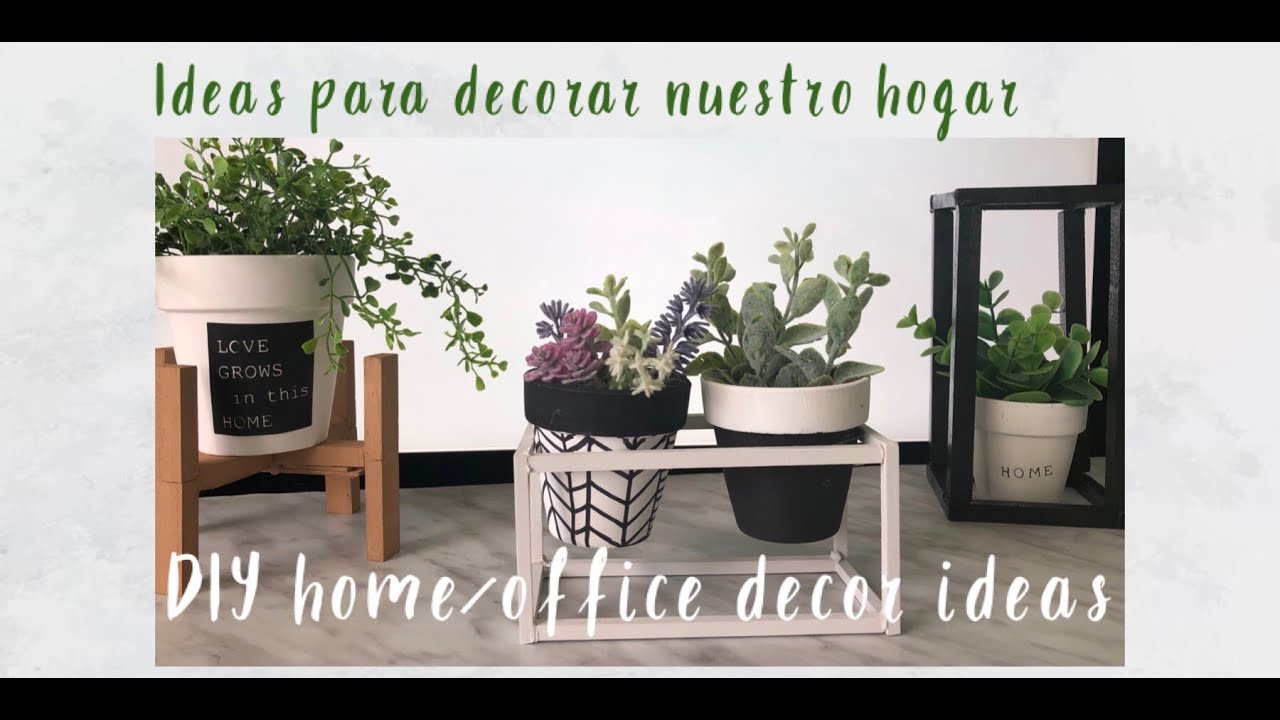 IDEAS PARA DECORAR EL HOGAR Y OFICINA/DOLLAR TREE HIGHEND HOME AND