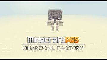Automatic charcoal factory - auto refill - Minecraft