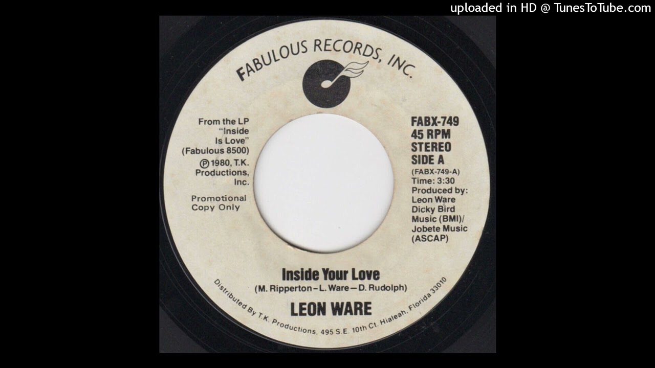 レア★Leon Ware – Inside Your Love DJ Koco Leon Ware - Inside Your Love (1979) - YouTube