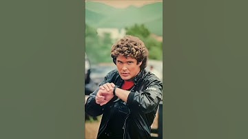 🚨 ¡KITT, te necesito! — Michael Knight en plena emergencia 😱🚗💨