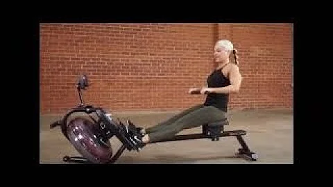 Fitness Reality 3000wr Bluetooth water power rowing machine with HIIT Work out $620