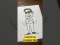 31 Drawing cartoon characters like a pro #shorts #ytshorts #slangtoons
