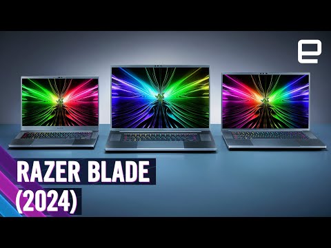 A closer look at new Razer Blade lineup at CES 2024