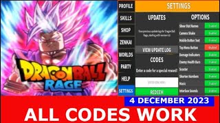 Dragon Ball Rage codes (December 2023) - Dot Esports