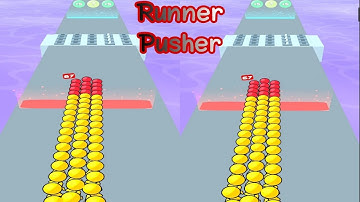 Runner Pusher All Levels Walkthrough Gameplay Android, iOS New Epdate Mobilegame