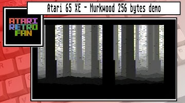 Atari XL/XE Murkwood - 256 bytes demo
