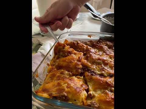Attempt to cook a homemade brazilian Lasanha