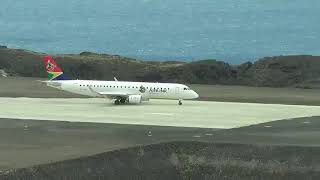 St Helena Airport, first landing