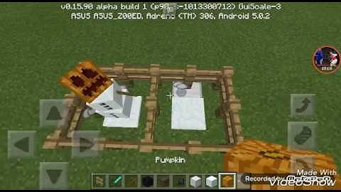 How To Make Snow Golem,Iron Golem,Wither and Nether Portal In Minecraft
