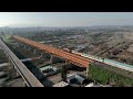 E3020 con tren presidencial por el puente maipo  4k