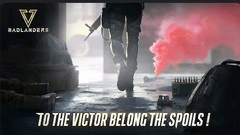 #1.   My first impression of game badlanders.  Which is like PUBG