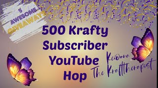 Keionna’s 500 Subscriber Hop #alcoholinks #butterfly #shaker #windowcard