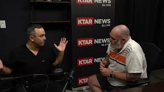 Celebrity Chad Benson receives a skin check with the Arizona Skin Cancer Foundation Profile