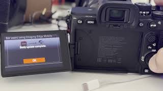 Sony A 7IV Firmware Version 3.01 Download