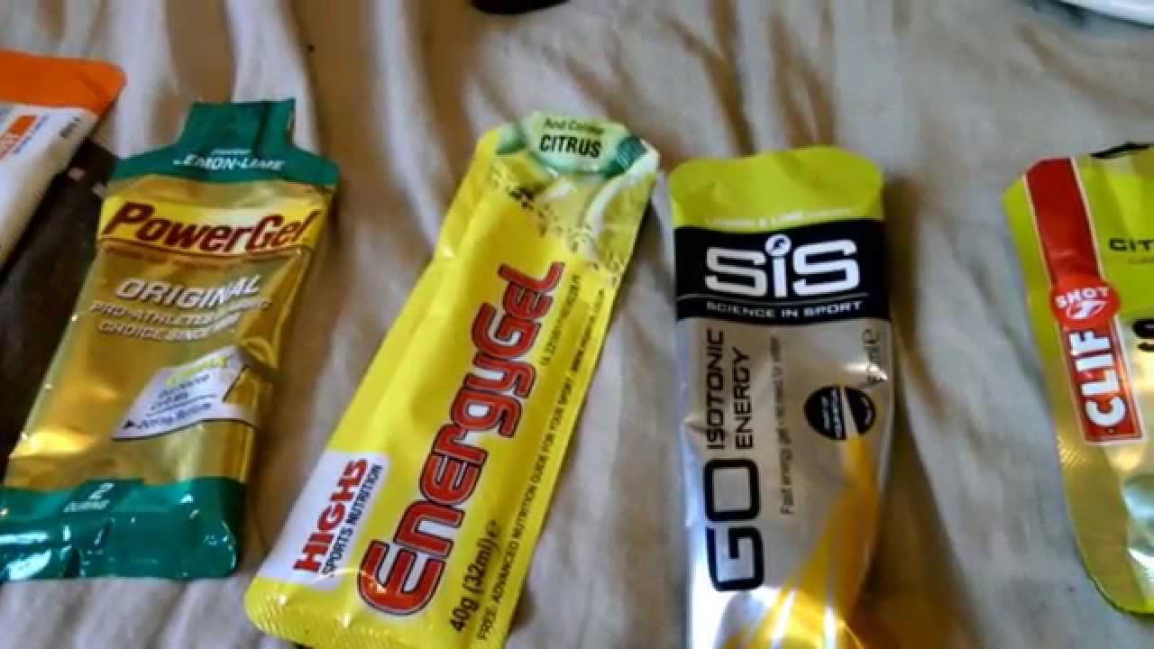 Energy gels and bars taste test pt 2. YouTube