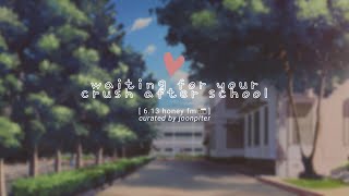 [ 📻 06.13 honey fm ] waiting for ur crush after school ⋆⁺₊⋆ ♡̷̷̷ // k-pop, feel good playlist