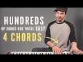 You Can Learn The 4 Simple Chords Used in Hundreds Of Songs