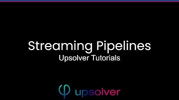 Upsolver Tutorial - Streaming Data Pipelines from Kafka to Snowflake