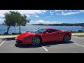 Taking the F8 Tributo out for a spin with Ferrari Gold Coast