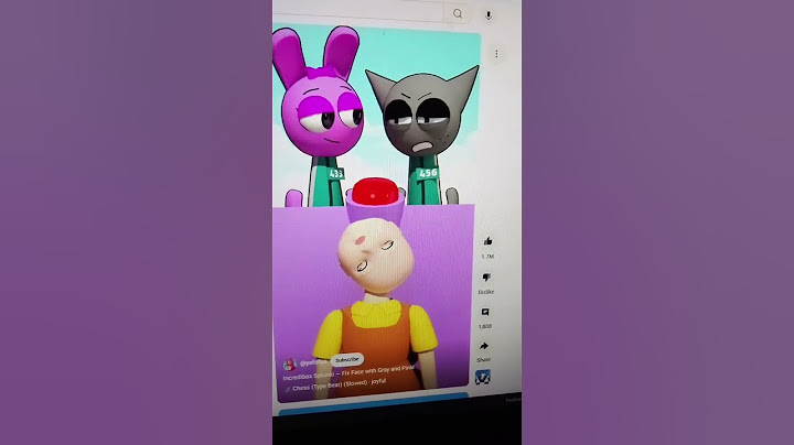 Incredibox Sprunki — Fix Face with Gray and Pinki