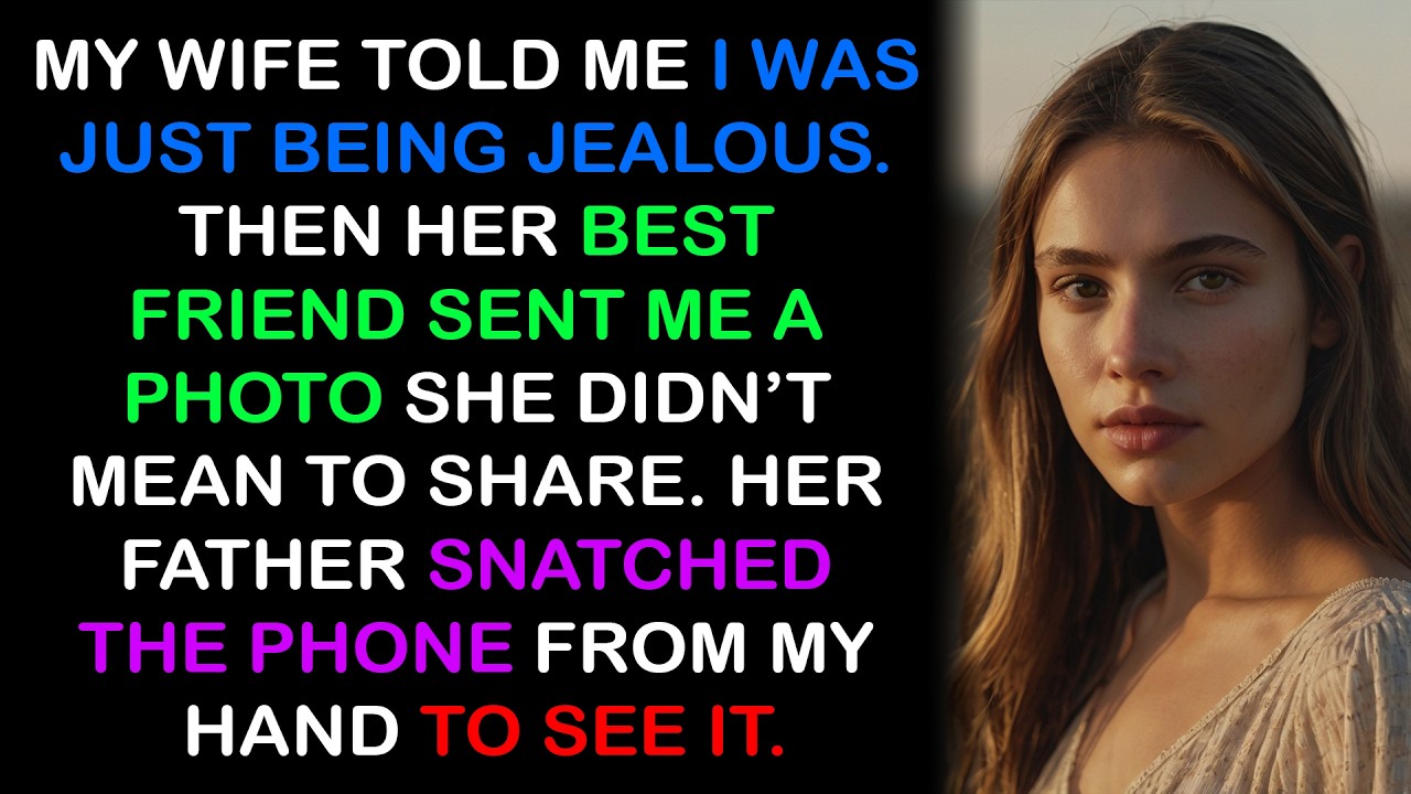 My Wife Said I Was Just Jealous… Then Her Best Friend Sent Me a Photo She Never Meant to Share