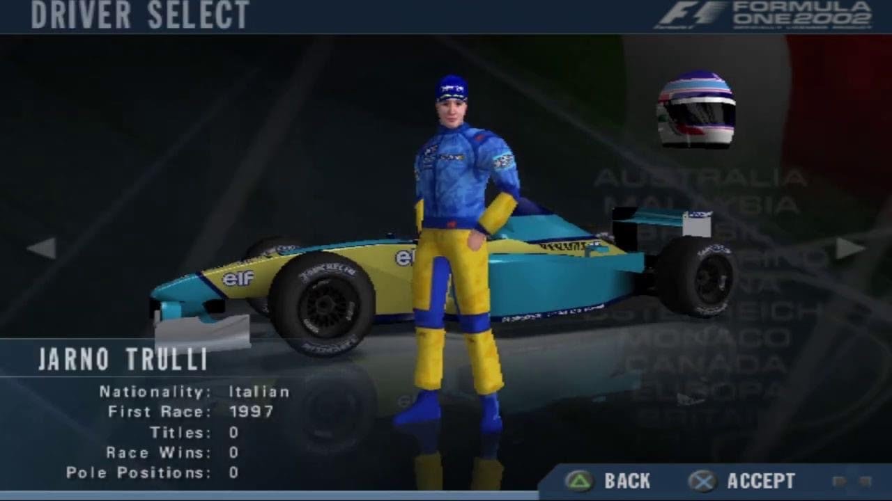 Miniature F1 Renault R202 GP France 2002 – Jarno Trulli, Limitée, Signée