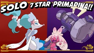 EASY SOLO the 7 Star Primarina tera raid!!