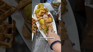 Lunch at 5star luxury hotel staff cafeteria in Dubai ft. Croissant part-6 #pistachio #rajma #food