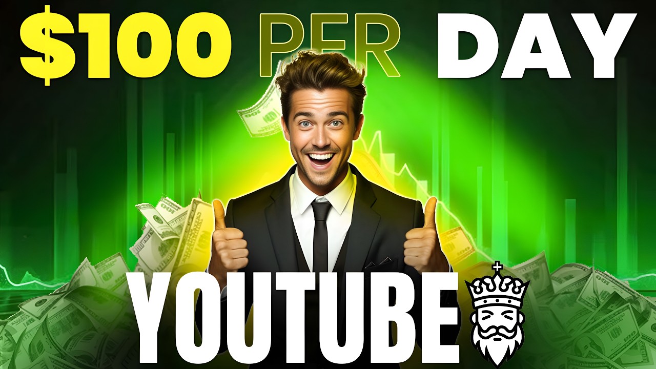 Yeh thumbnail ke liye kuch strong YouTube ideas:1.How I Made $100 Per Day on YouTube (Beginner Guide