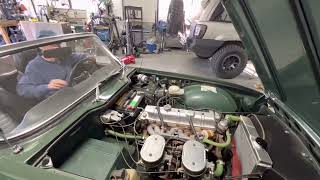 Triumph TR6 cold start