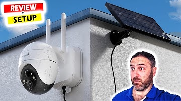 ieGeek Wire Free Security Camera | 5MP PTZ Solar Security Camera Review