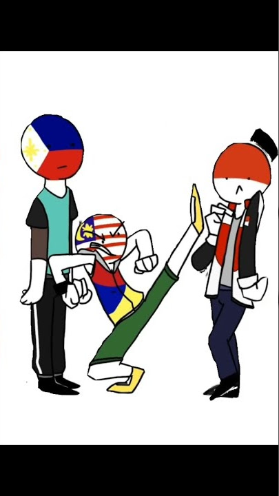 Countryhumans ~ Trio Maphilindo - soca soca