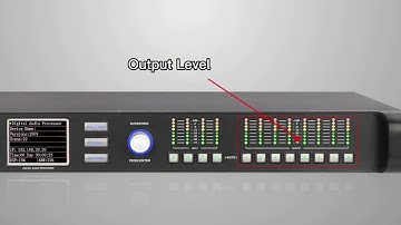 Nuoxun Audio Digital Audio Processor Panel Introdution