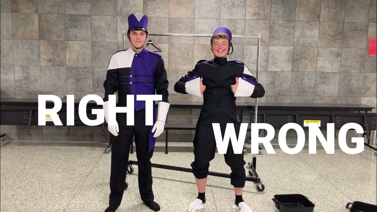 SHS Marching Uniform Etiquette YouTube