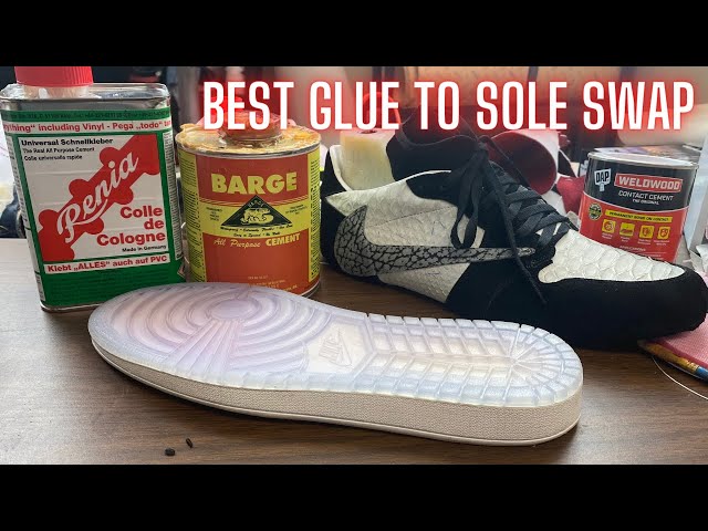 The Best Glue To Resole Jordans Using Content Cement (Hand Made Customs) 