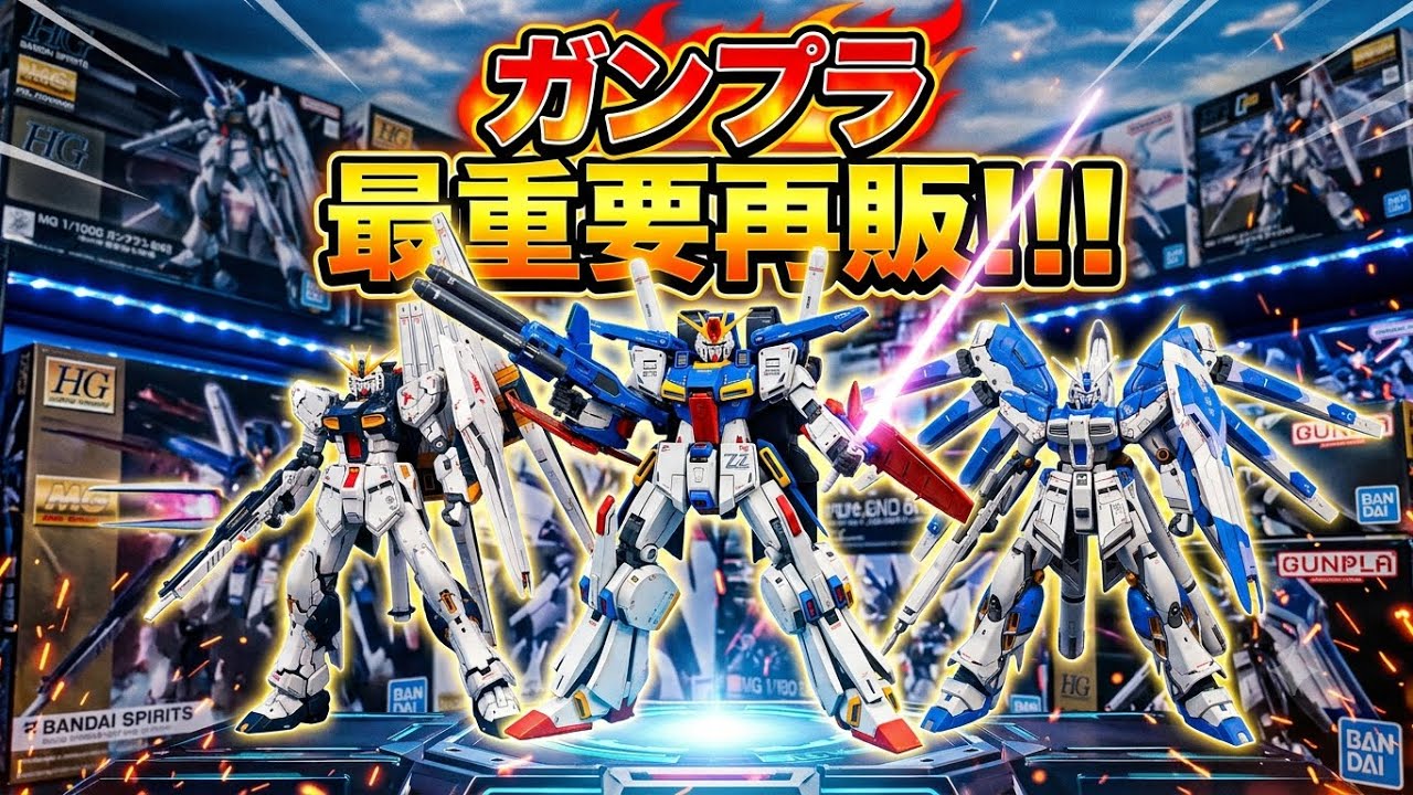 Gunpla] The Most Important Restock of the Year！！！！ - YouTube