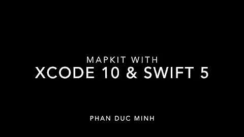 MapKit iOS  -  Customize an annotation - Part 1 - Swift 5 & Xcode 10 - Tutorial 2019