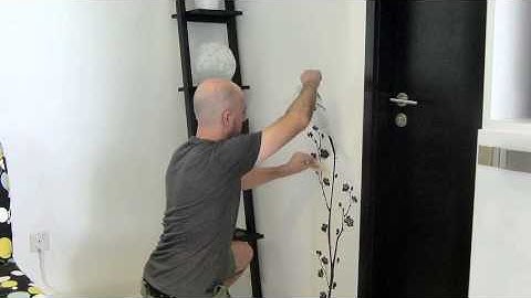 Decorette Wall Decals - How to Install Large Decals (Centre Hinge Method)