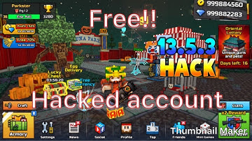 (Ios/Android) Free Hacked Pixel Gun 3D accounts (read description)