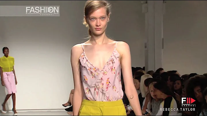 REBECCA TAYLOR Spring 2015 New York - Fashion Chan...